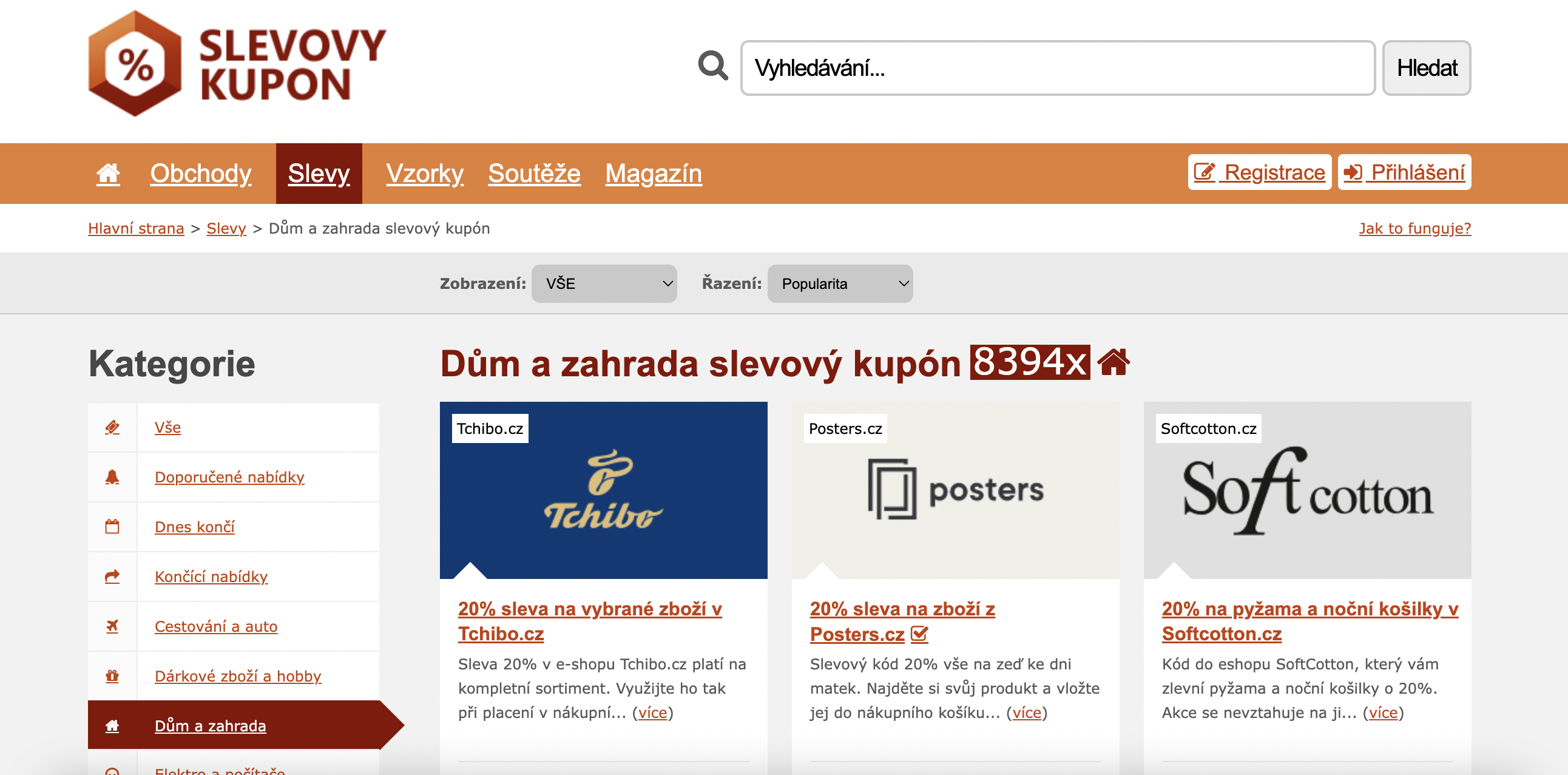 Pořizujete nový nábytek nebo vybavení do zahrady? Využijte slev!